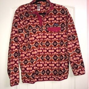 Patterned Patagonia jacket!